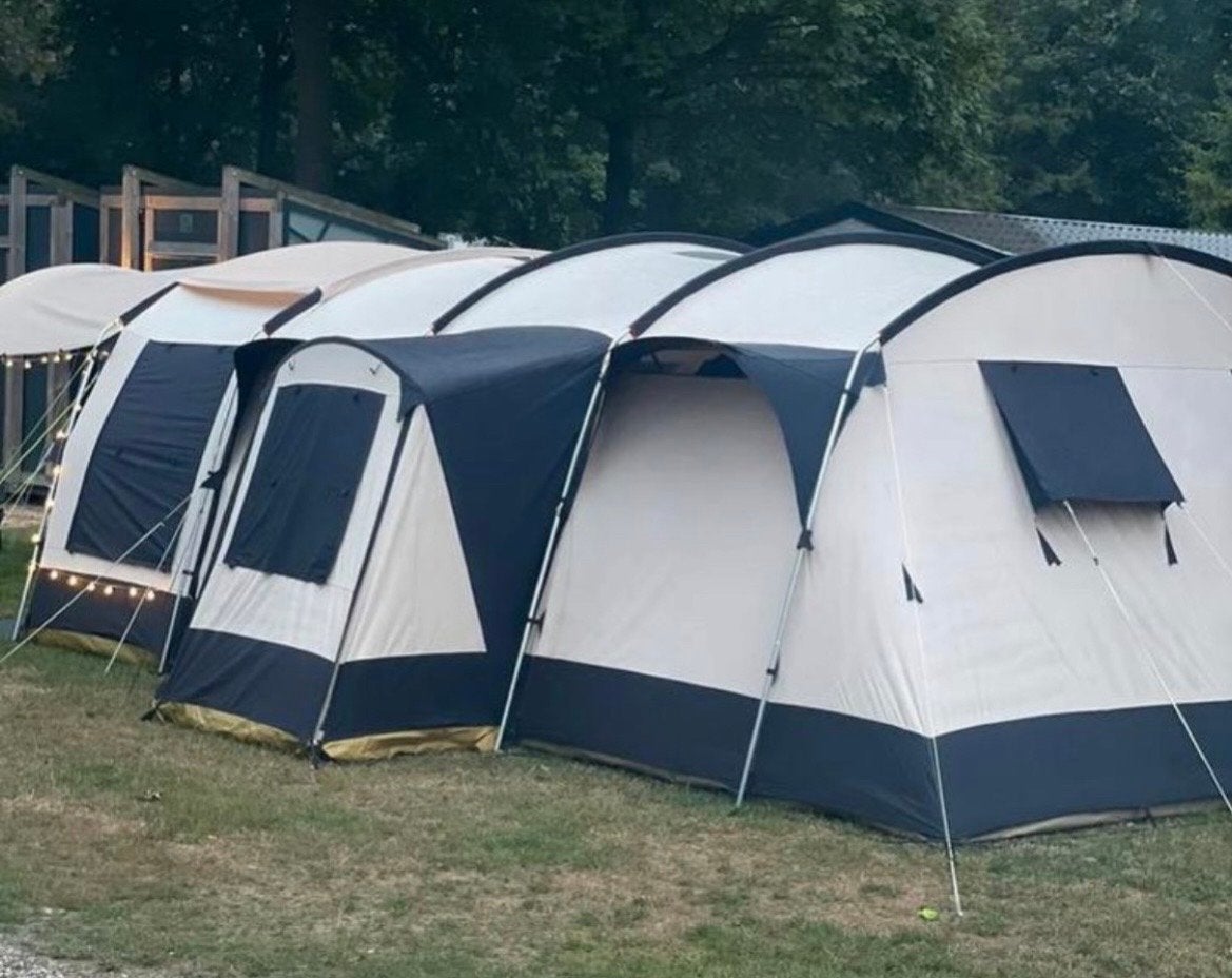 Obelink Amazone 6-persoons tent met slaapcabines en luifel, Ophalen, Gebruikt, Tot en met 6