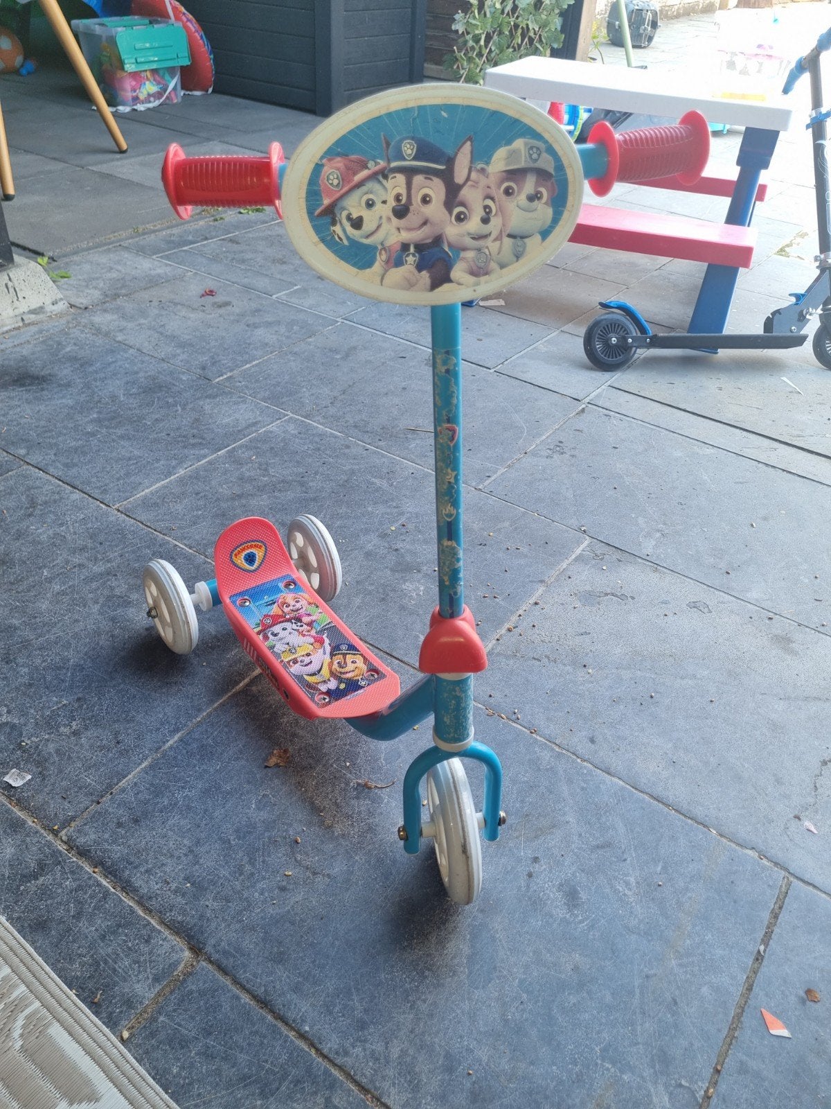 paw patrol kinder step 3 wielen., Ophalen, Zo goed als nieuw, Gewone step