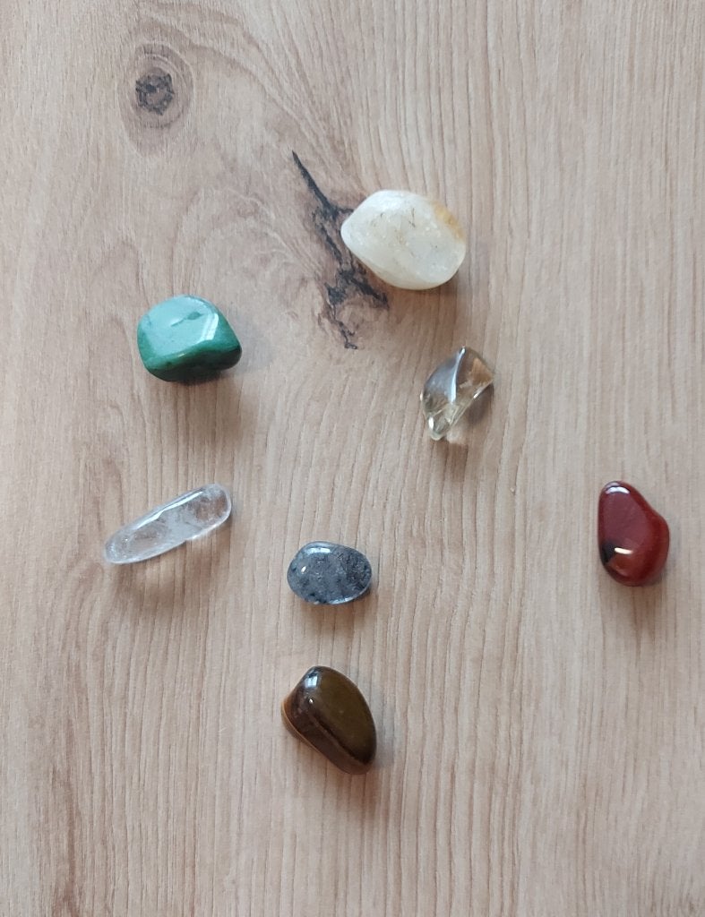 Diverse edelstenen (7 stuks), Ophalen of Verzenden, Mineraal