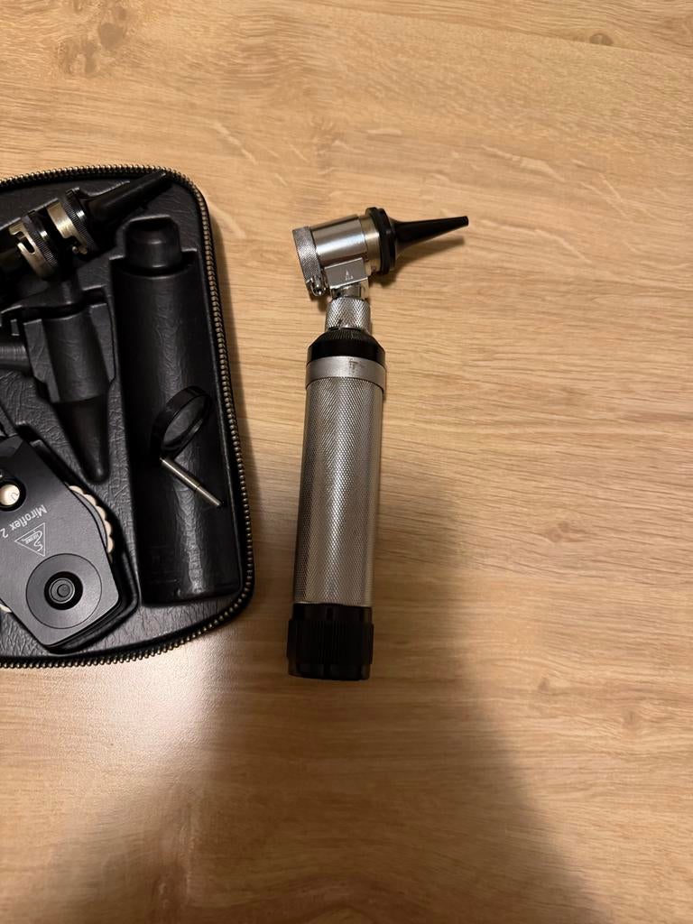 Heine beta 200 miroflex otoscoop / oftalmoscoop, Diversen, Ophalen of Verzenden, Gebruikt