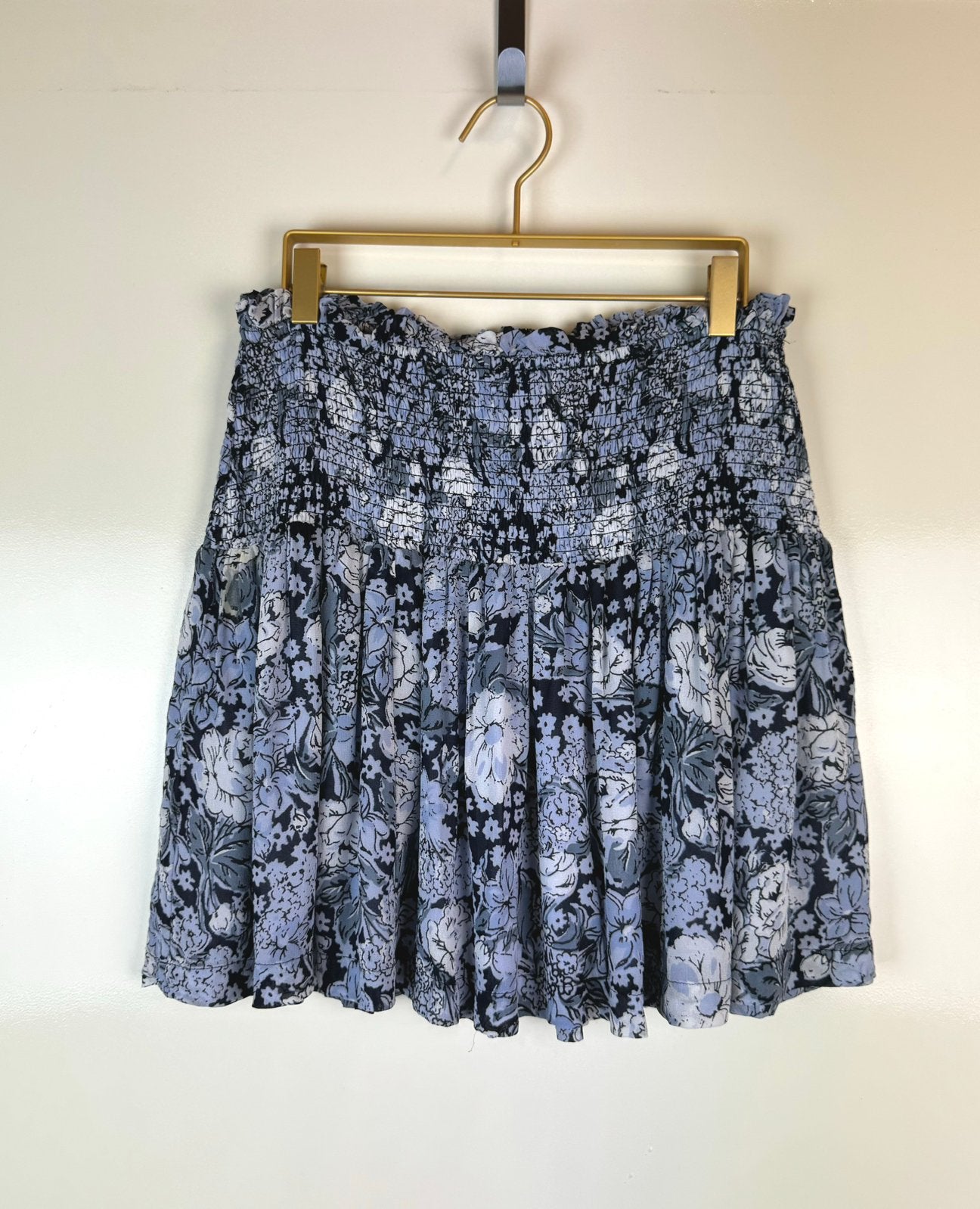 GANNI Mini Skirt Floral Ruffle Boho Summer Resort Bohemian M, Kleding | Dames, Rokken, Ophalen of Verzenden, Zo goed als nieuw