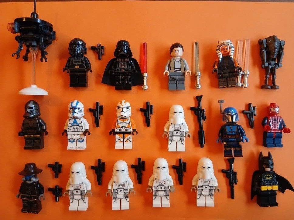 lego Star Wars - Superheroes minifiguren, Kinderen en Baby's, Ophalen of Verzenden