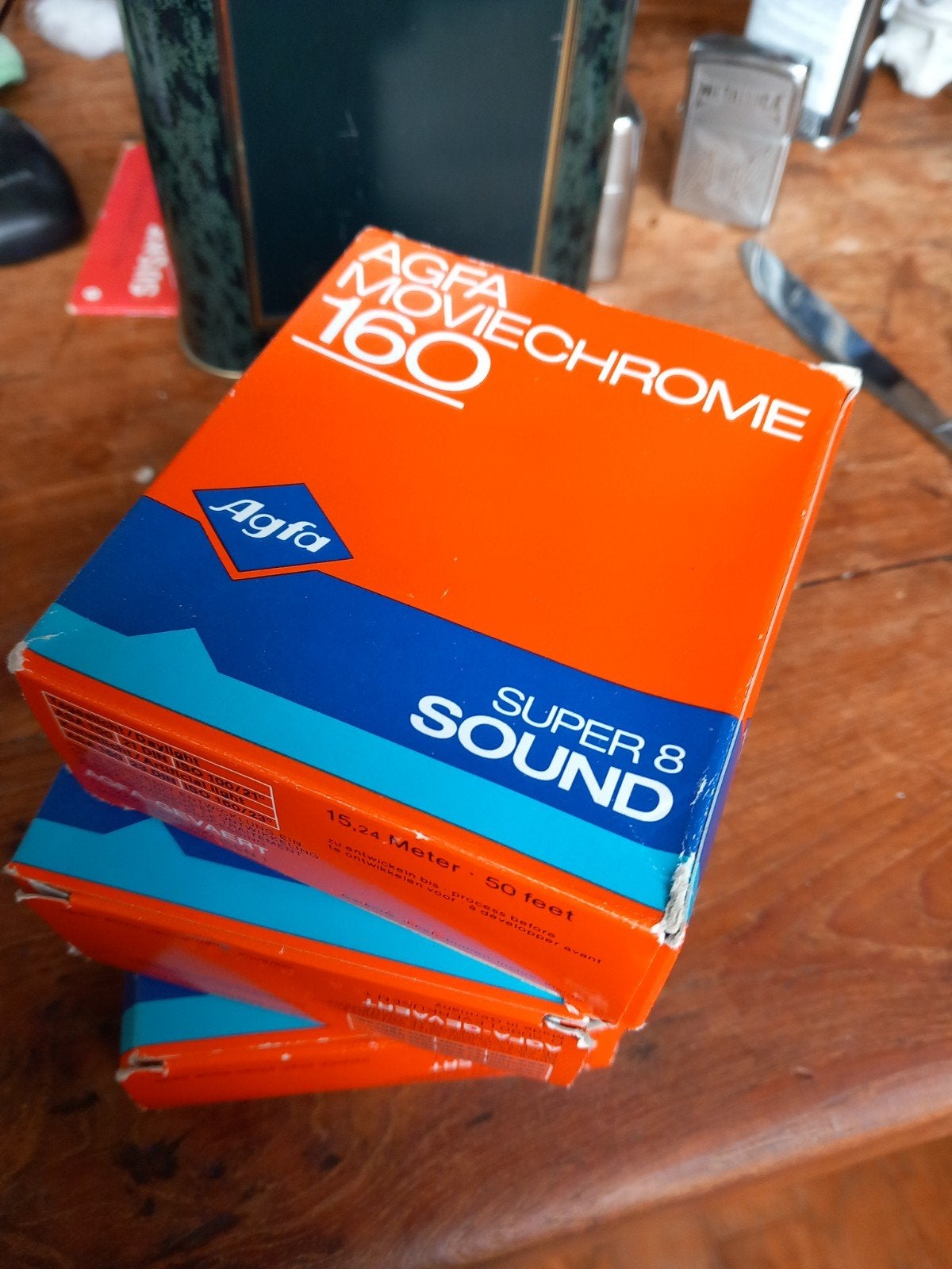 Agfa Moviechrome 160 Super 8 Sound Film - Nieuw in doos, Audio, Tv en Foto, Filmrollen, Ophalen of Verzenden, 8mm film