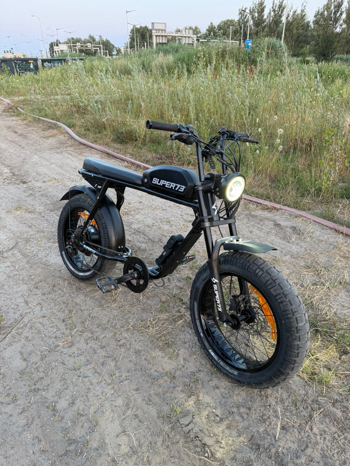 Super 73 S2 Obsidian Black Goed Onderhouden,, Nieuw, 59 cm of meer, 50 km per accu of meer, Ophalen