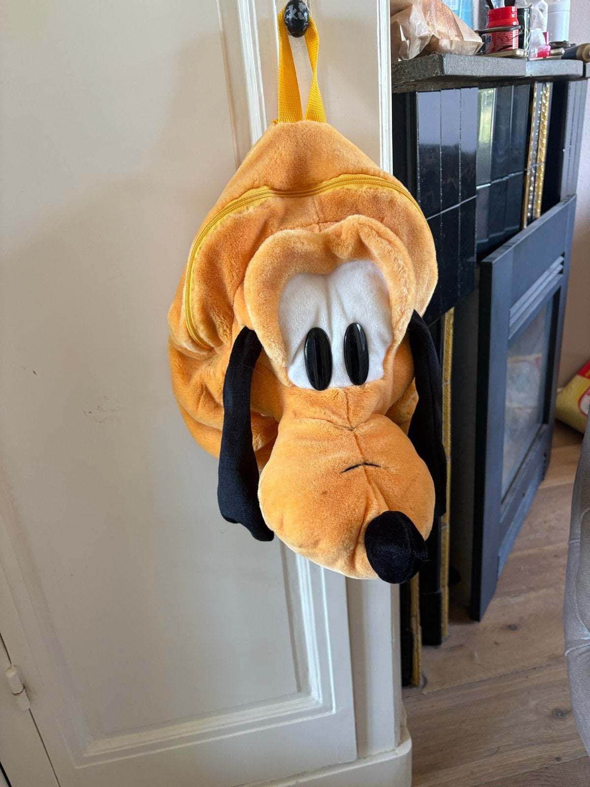 Disney Pluto Knuffel Rugzak - Zo goed als nieuw, Ophalen, Oranje, Disney, Hond