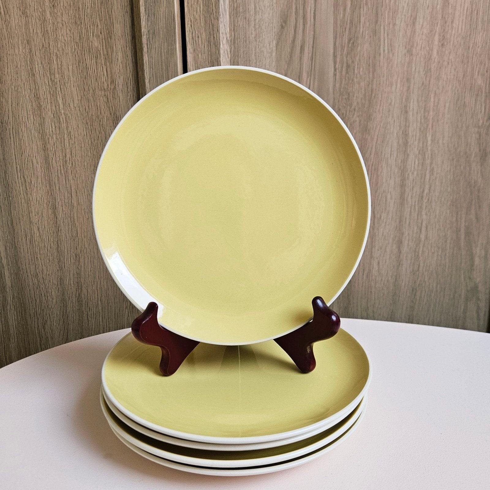 Villeroy & Boch Saar gele borden - set van 5, Antiek en Kunst, Ophalen of Verzenden