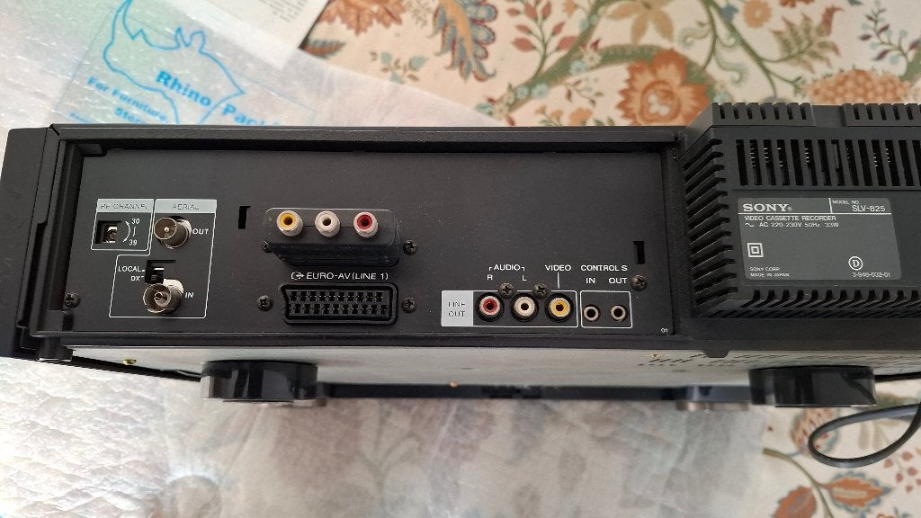 Sony SLV-825 VHS-speler/recorder - Hi-Fi Stereo, Ophalen, Gebruikt, VHS-speler of -recorder