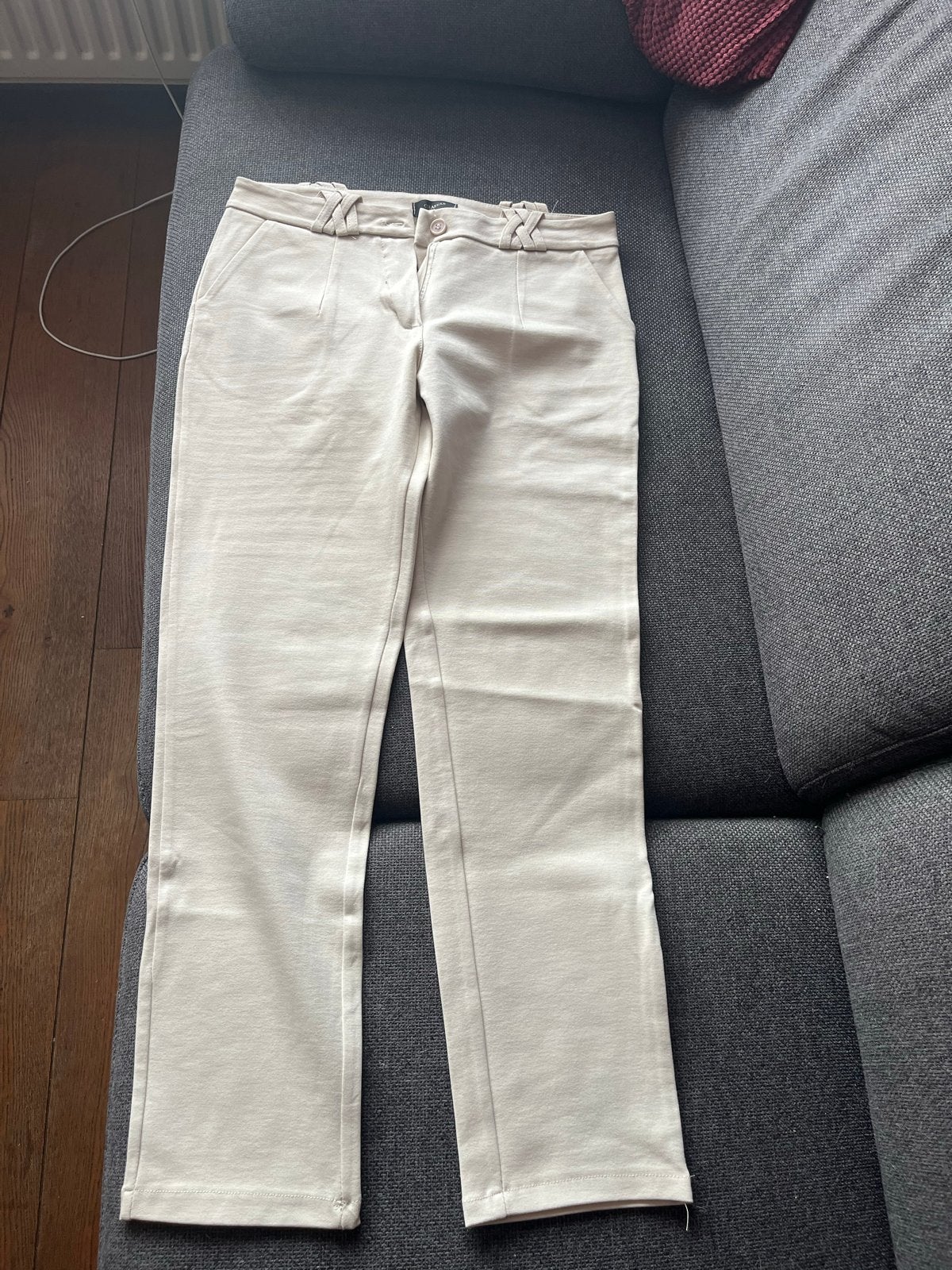 Chastar Beige Broek Maat L - nieuw, Beige, Maat 42/44 (L), Nieuw, Ophalen of Verzenden