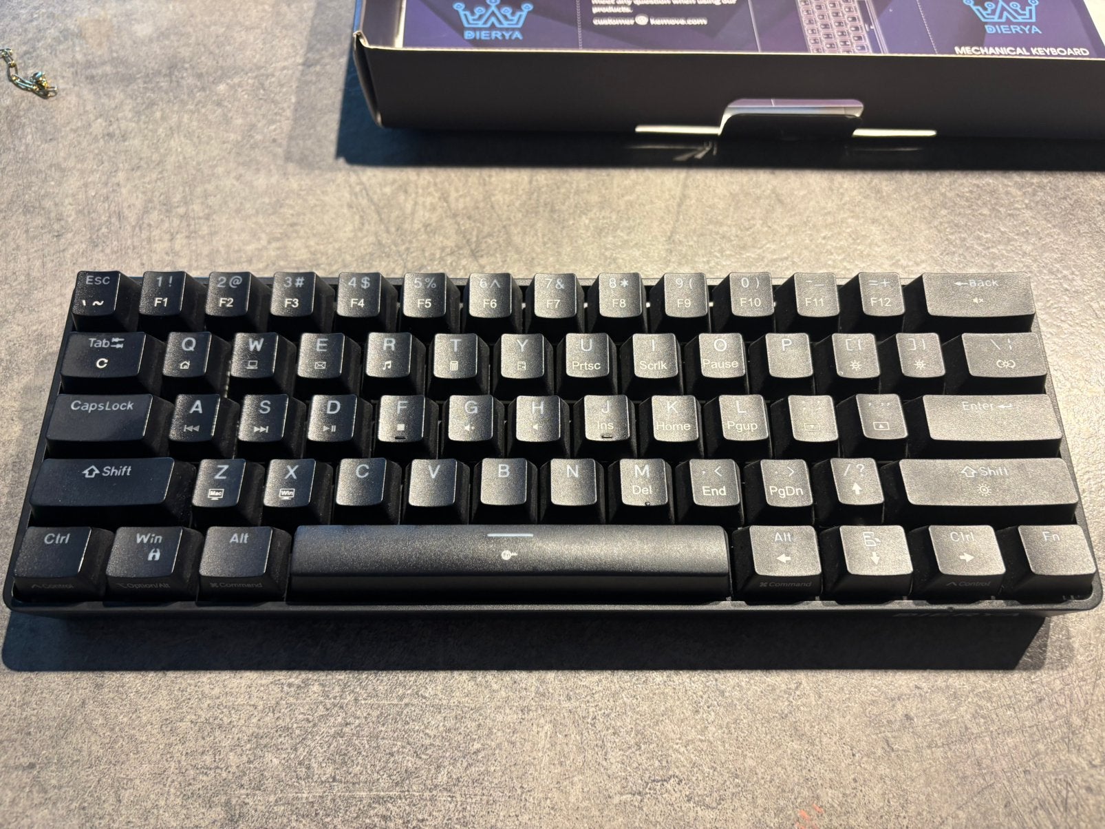 Game toetsenbord DIERYA DK61SE, Computers en Software, Ophalen, Zo goed als nieuw