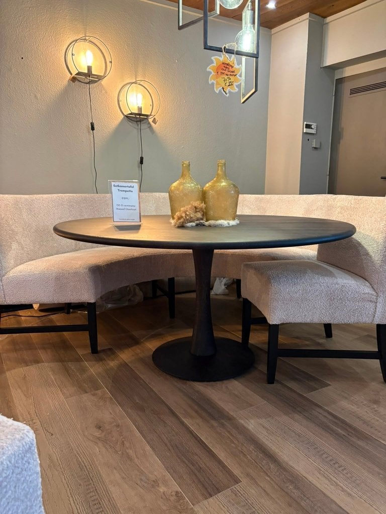 Ronde tafel, Ophalen, Nieuw, Vijf personen of meer, 100 tot 150 cm