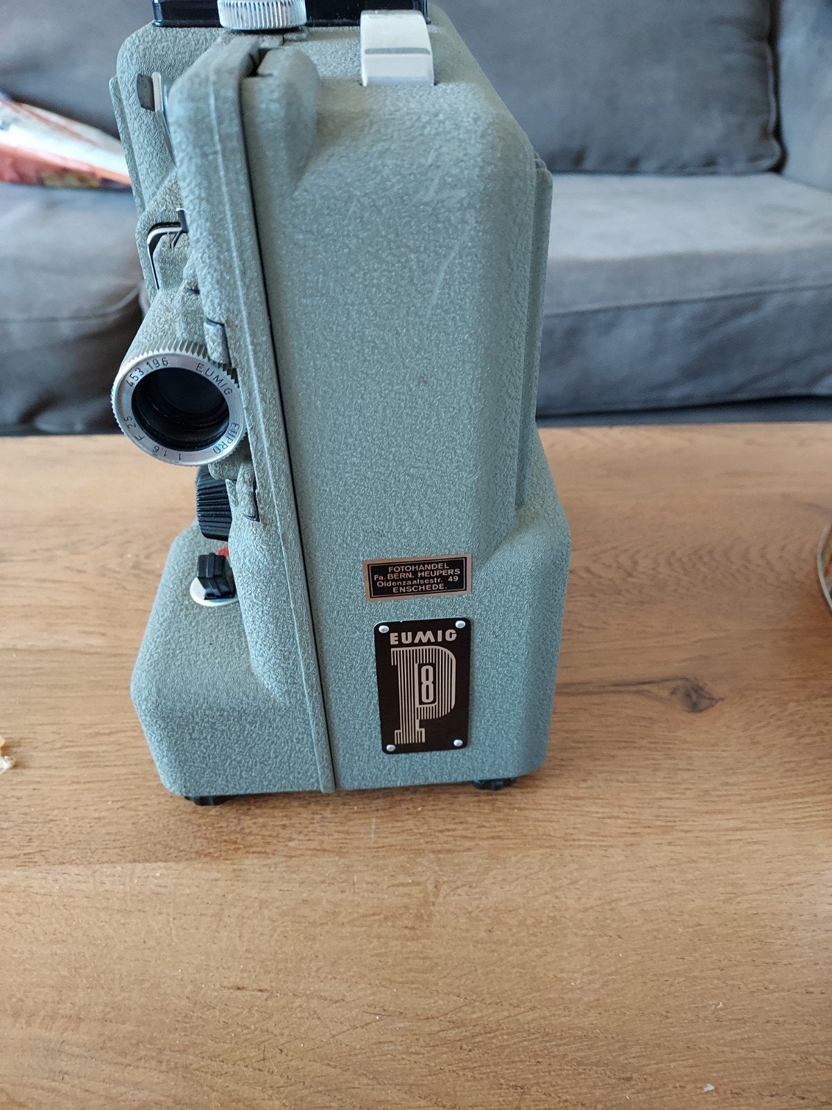 Vintage Eumig P8 filmprojector, Ophalen of Verzenden, Gebruikt
