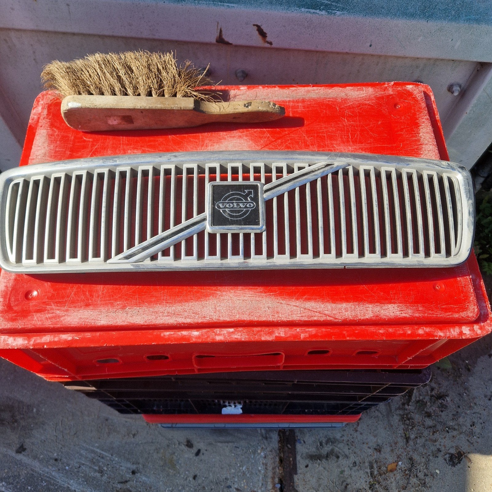 Grille Volvo XC90 (eerste generatie), Auto-onderdelen, Carrosserie en Plaatwerk, Gebruikt, Voor, Ophalen of Verzenden, Volvo
