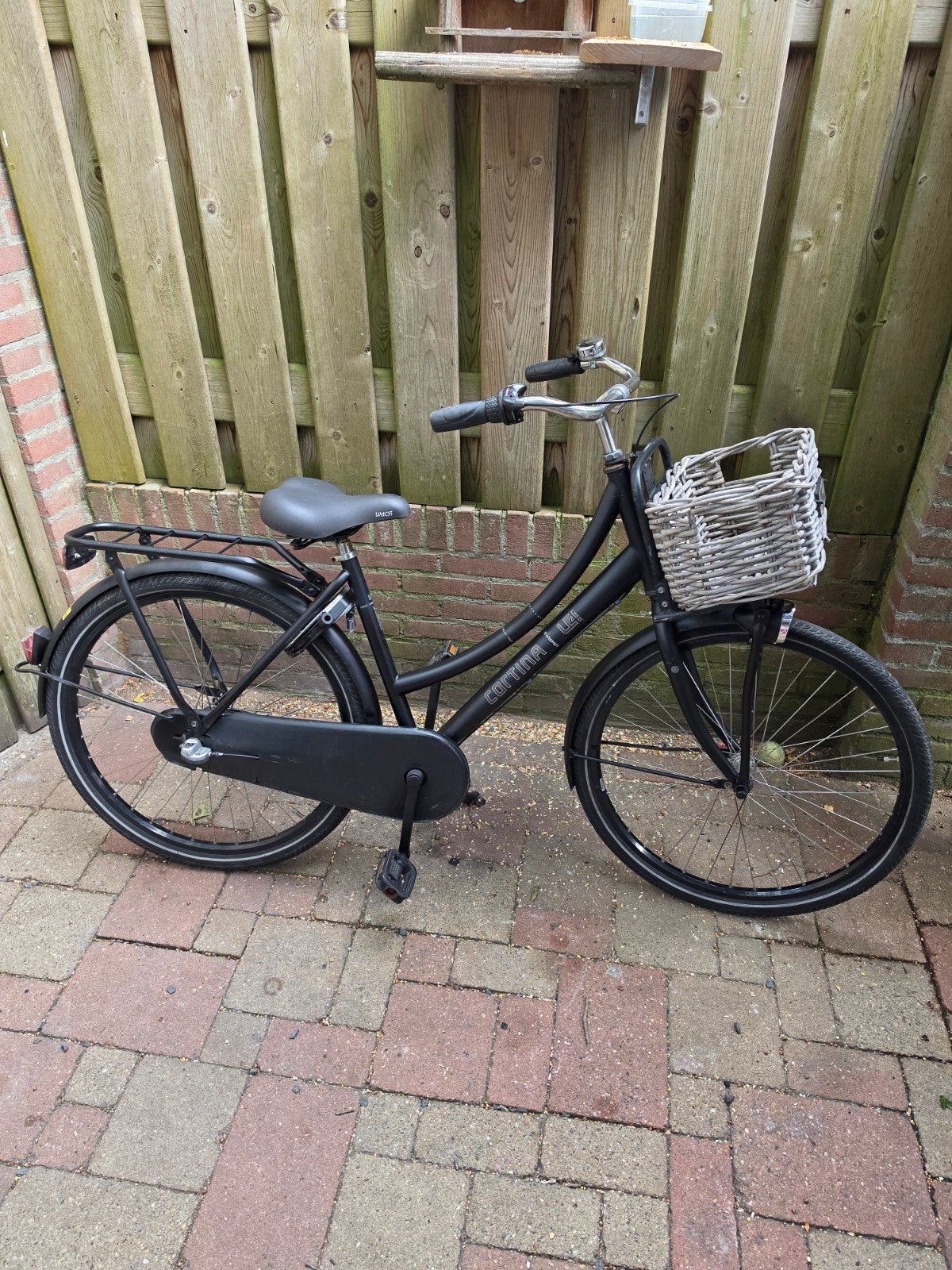 cortina u4 meisjesfiets transportfiets 26 inch 3v, Fietsen en Brommers, Ophalen, Gebruikt, 26 inch of meer, Versnellingen
