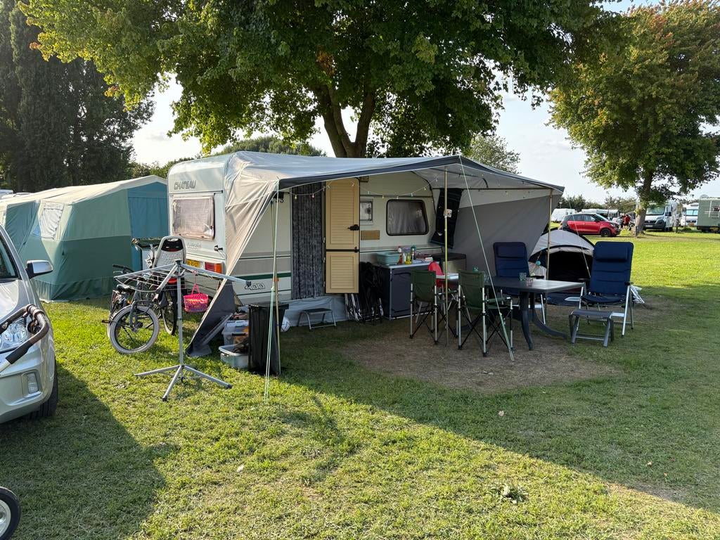 Caravanluifel grijs Doréma omloopmaat 6, Ophalen, Gebruikt, Overige merken