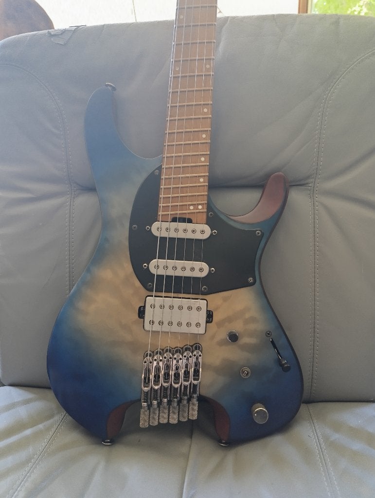 Ibanez QX54QM-BSM (Headless), Ophalen, Gebruikt, Solid body, Ibanez