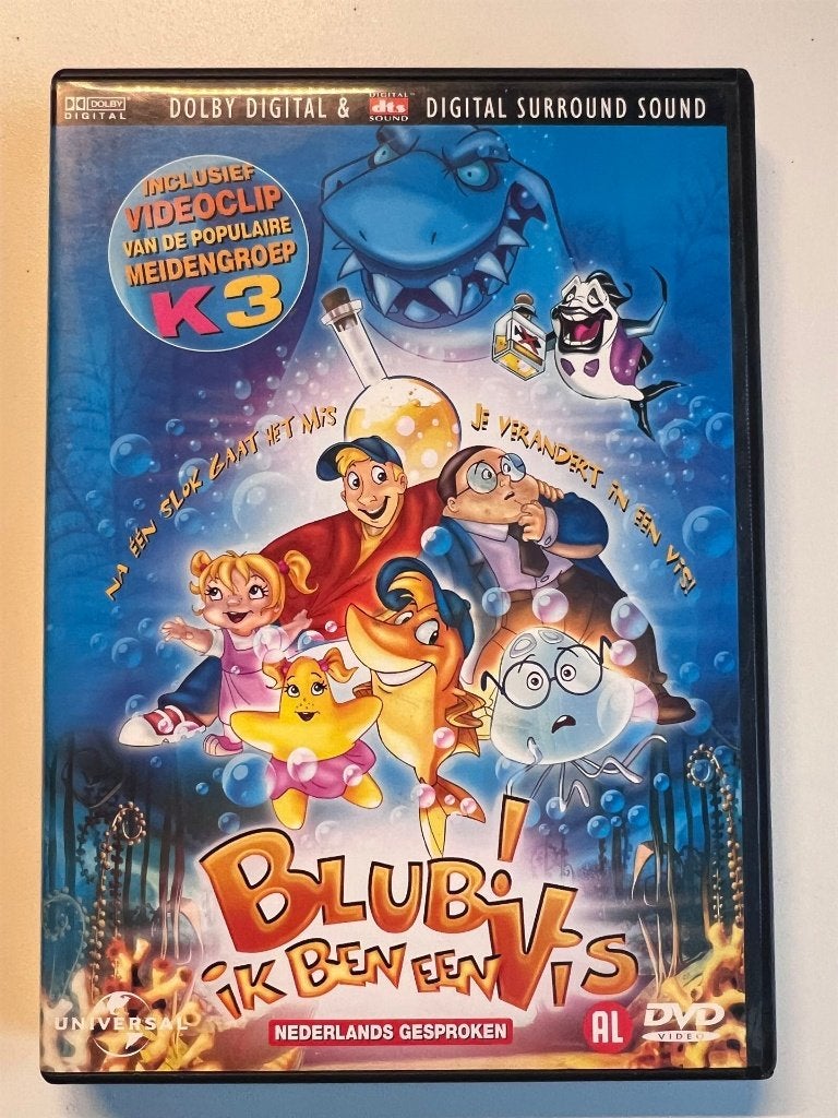 Blub, Ik Ben Een Vis! (2000) DVD | Actie 5=4, Cd's en Dvd's, Alle leeftijden, Ophalen of Verzenden, Zo goed als nieuw, Amerikaans