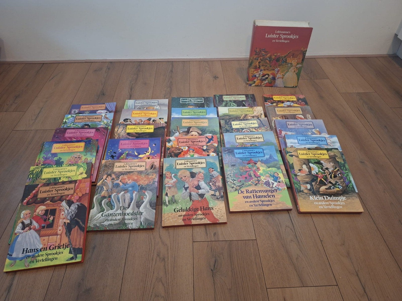 Grote Collectie Lekturama Luister Sprookjes - Boeken + Caset, Ophalen of Verzenden, Zo goed als nieuw