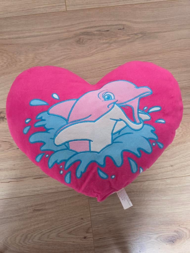 Kussen Dolfinarium, Ophalen of Verzenden, Kleed of Kussen