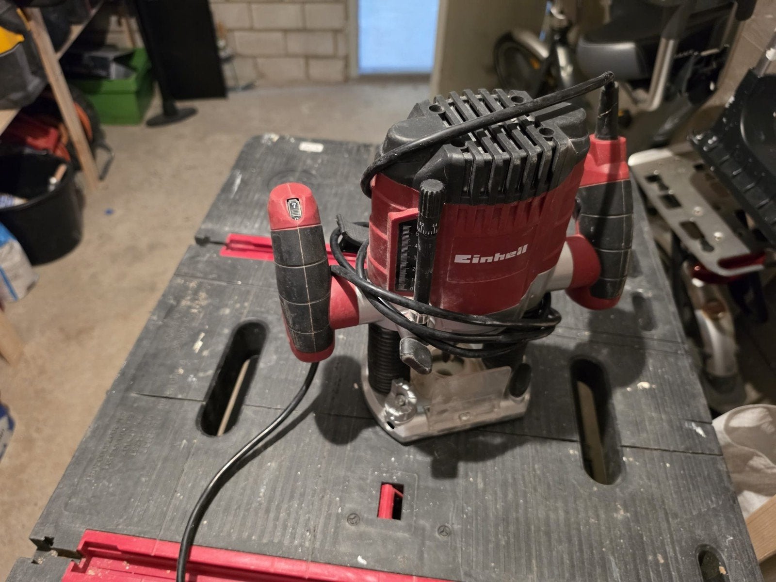 Einhell bovenfrees, Ophalen, Elektrisch, Bovenfrees