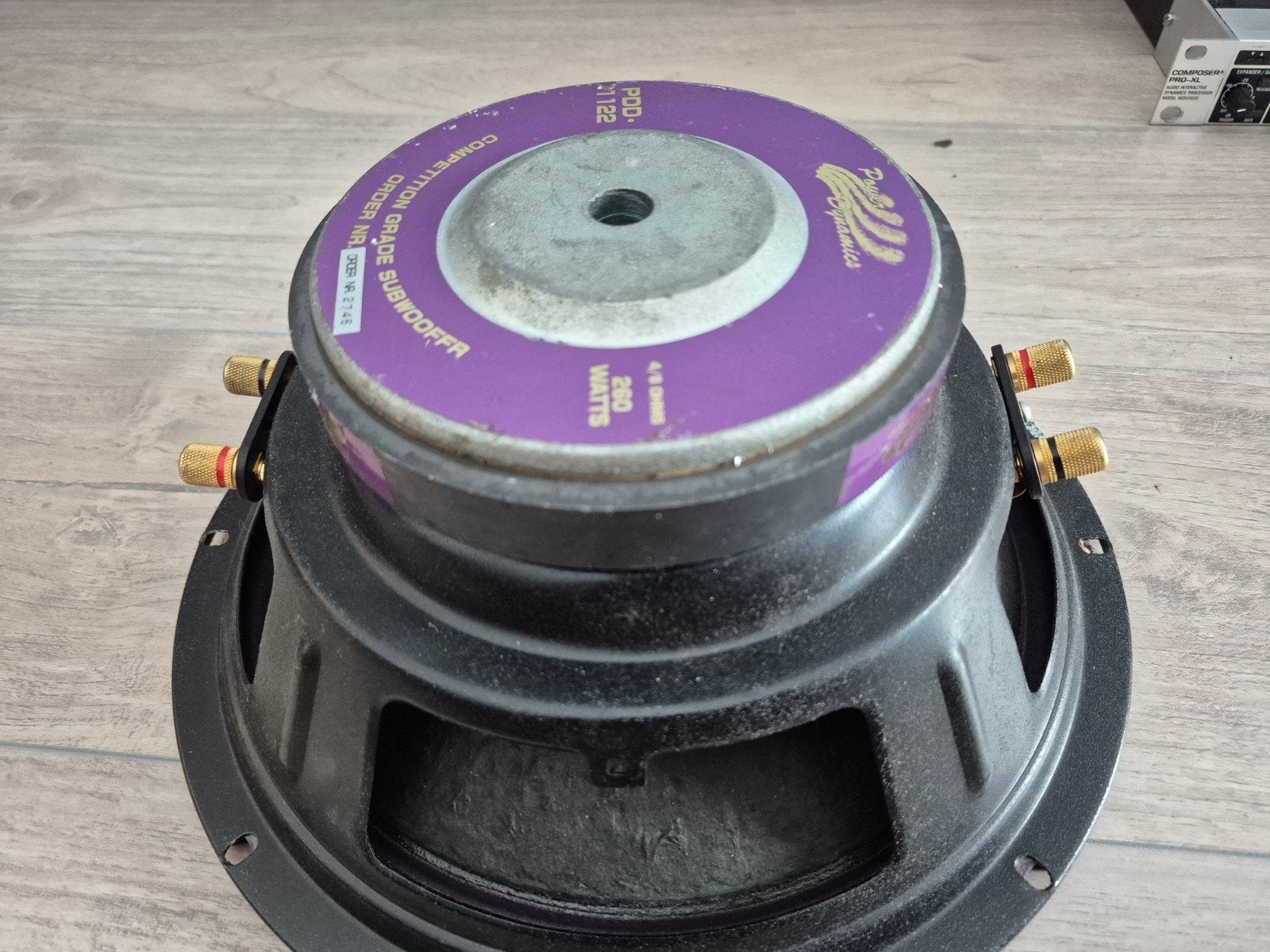 Subwoofer van Power Dynamics 260 Watt, Overige merken, Subwoofer, Ophalen of Verzenden, Zo goed als nieuw