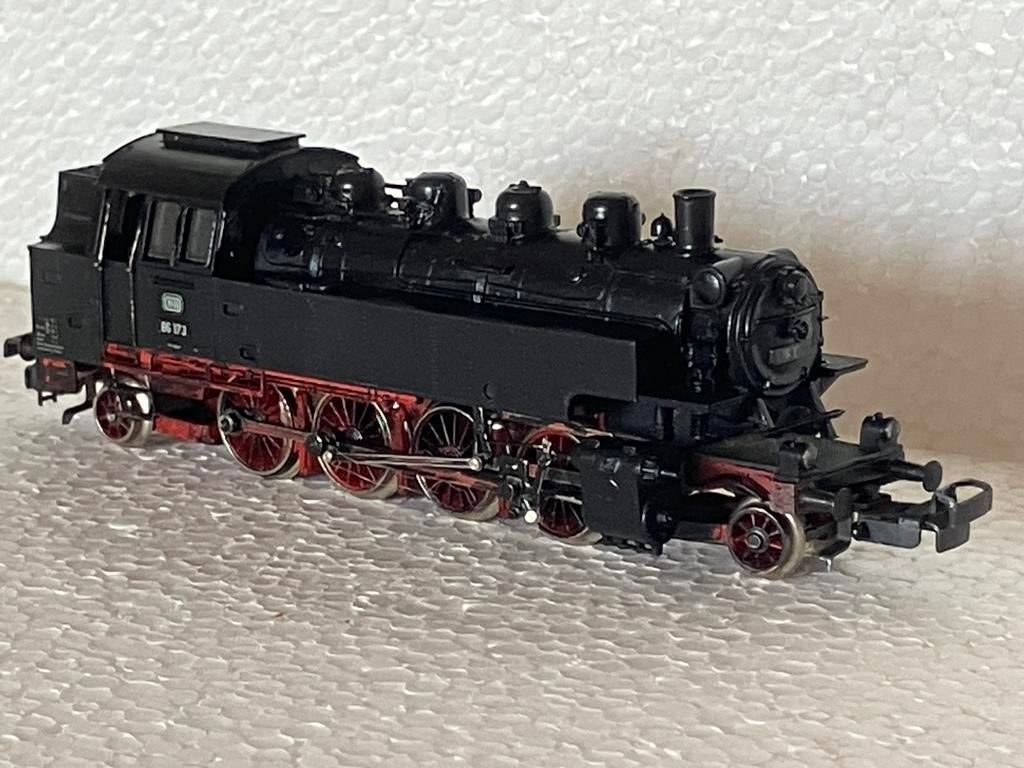 Märklin Hamo BR86 stoomlok, Hobby en Vrije tijd, Modeltreinen | H0, Overige merken, Ophalen of Verzenden, Zo goed als nieuw, Gelijkstroom