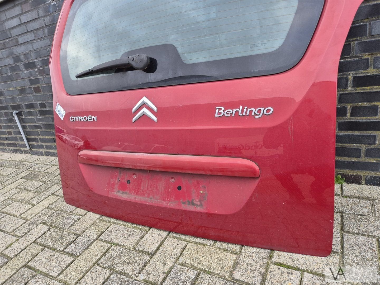 Citroen Berlingo / Peugeot Partner 2008 - 2018 achterklep, Gebruikt, -, Ophalen of Verzenden, Achter