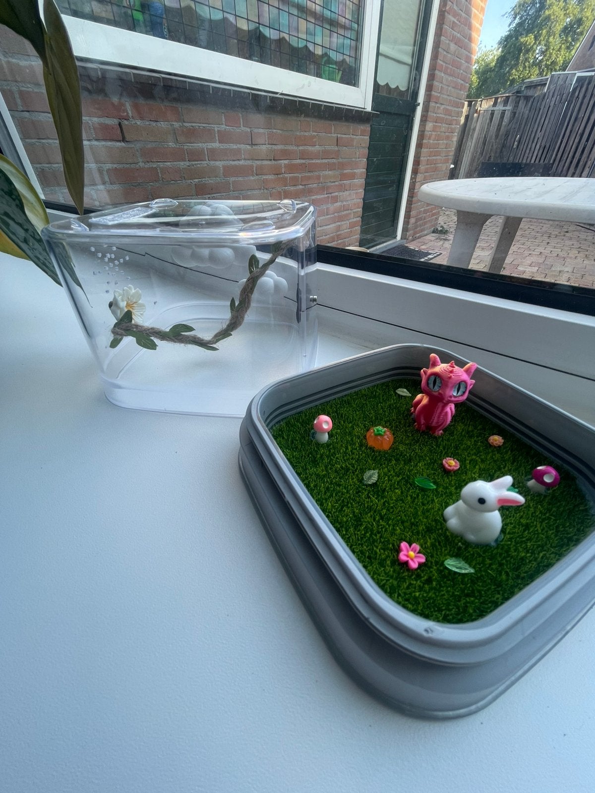 Draak terrarium, Tuin en Terras, Bubbelbaden en Hottubs, Verzenden, Zo goed als nieuw