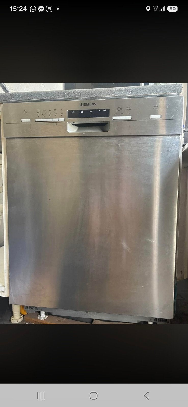 siemens inbouw vaatwasser, Ophalen of Verzenden, Gebruikt, Inbouw, Minder dan 85 cm