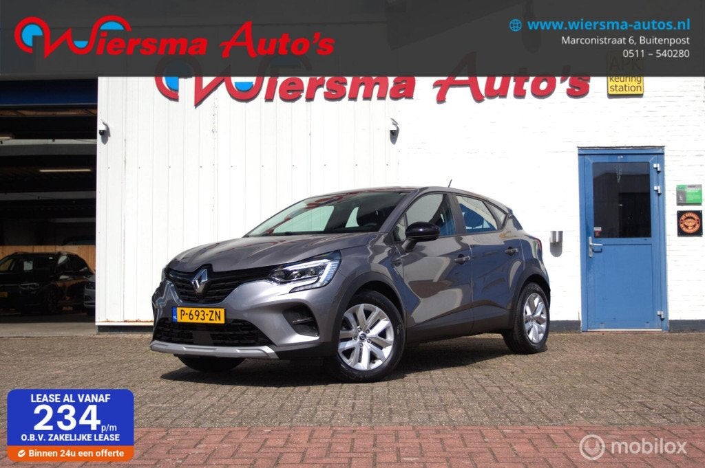 Renault Captur 1.6 E-Tech Hybrid 145|OrigNL|Afleverklaar|Aut, 715 kg, Origineel Nederlands, Bedrijf, Hybride Elektrisch/Benzine