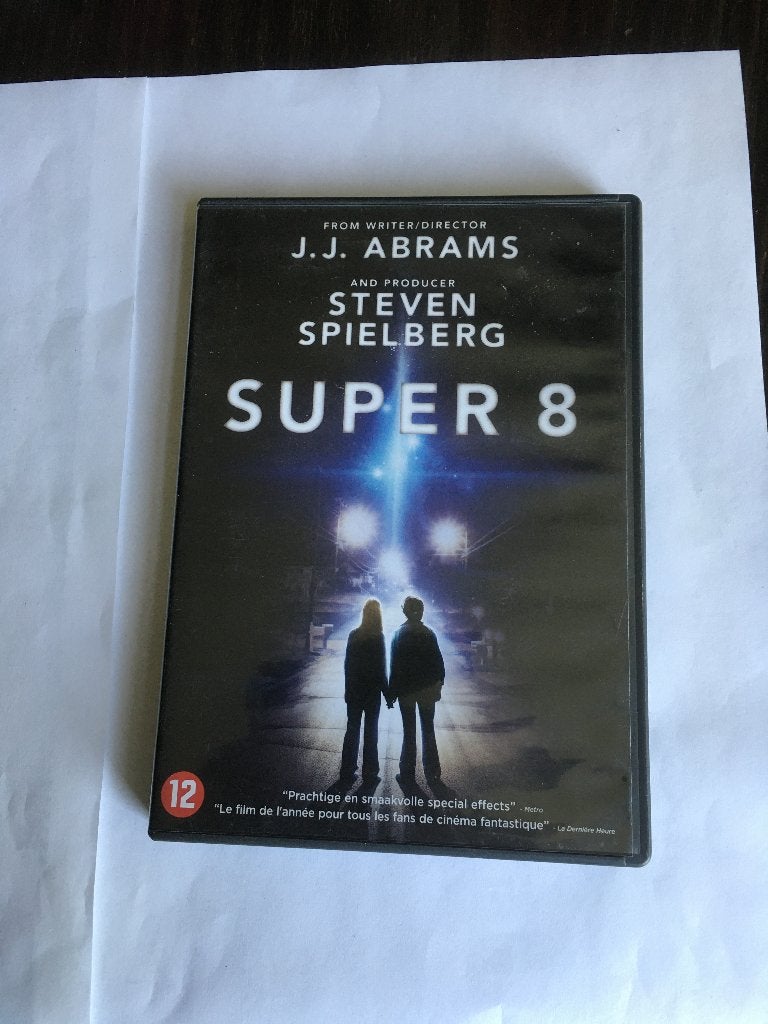 super 8 dvd 2011 steven spielberg j.j abrams, Alle leeftijden, Ophalen of Verzenden, Zo goed als nieuw