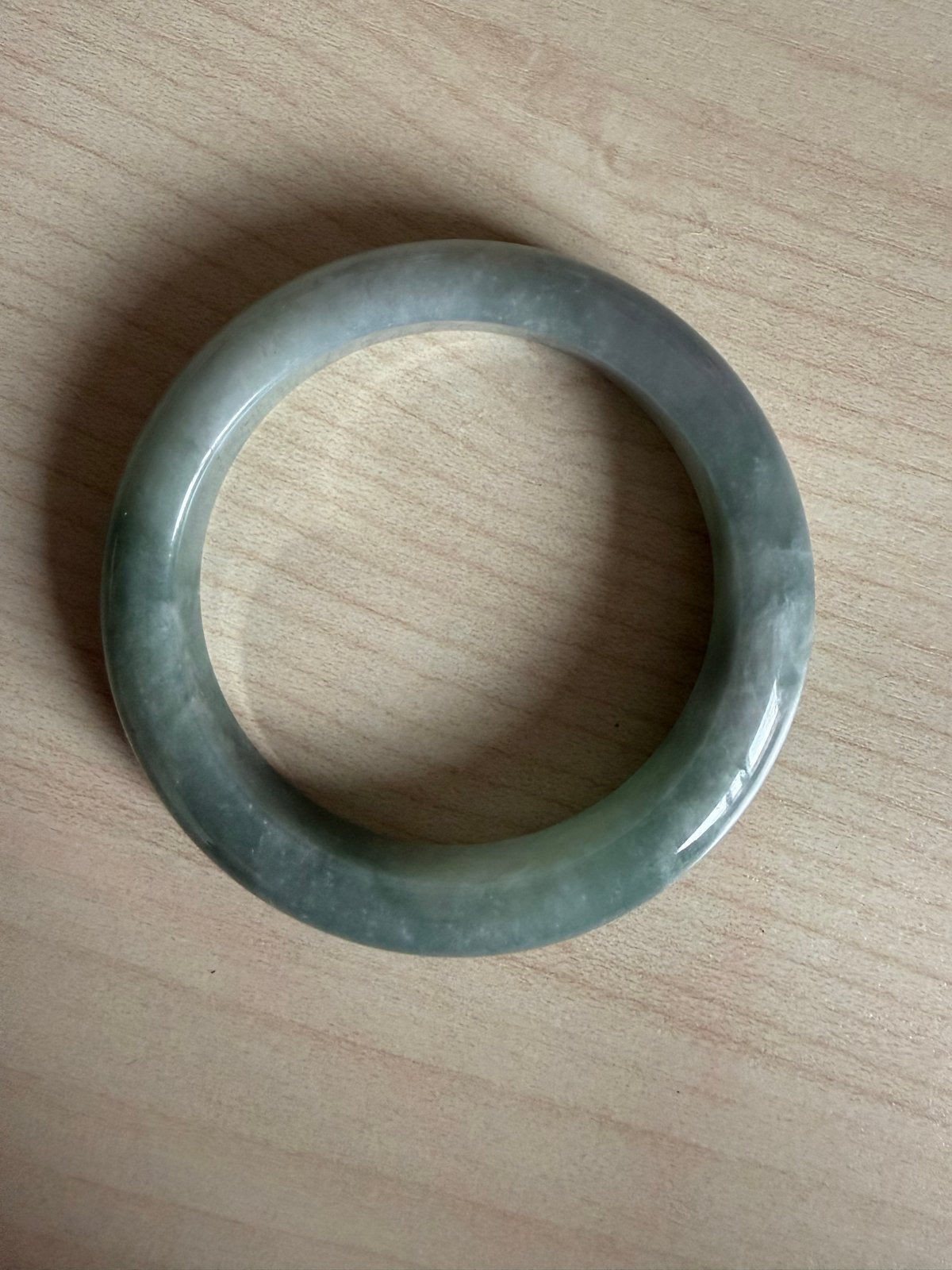 Mooie Jade Armband - Binnenkant 5.6cm diameter, Ophalen of Verzenden, Overige materialen
