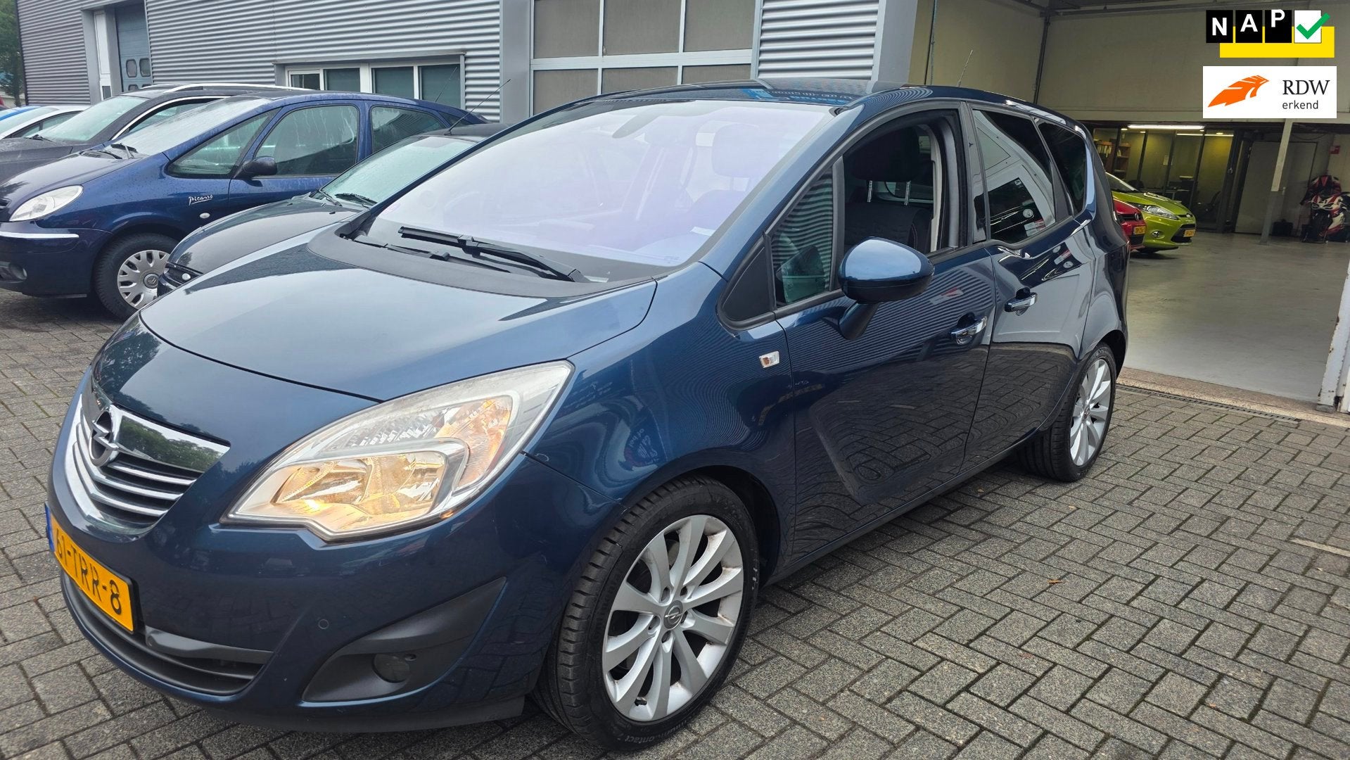 Opel Meriva 1.4 Turbo Cosmo, Auto's, Voorwielaandrijving, Euro 5, 15 km/l, Gebruikt