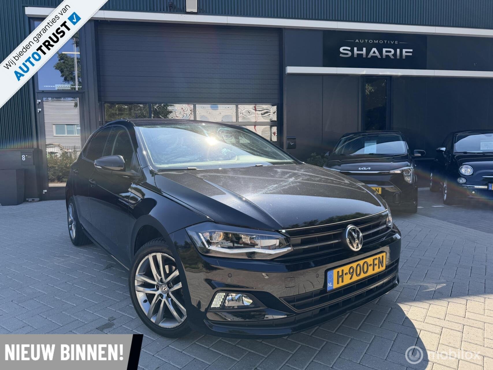 Volkswagen Polo 1.0 TSI Highline CarPlay|Climate|PDC|ACC|LMV, Auto's, Volkswagen, Euro 6, Zwart, Bedrijf, 1080 kg