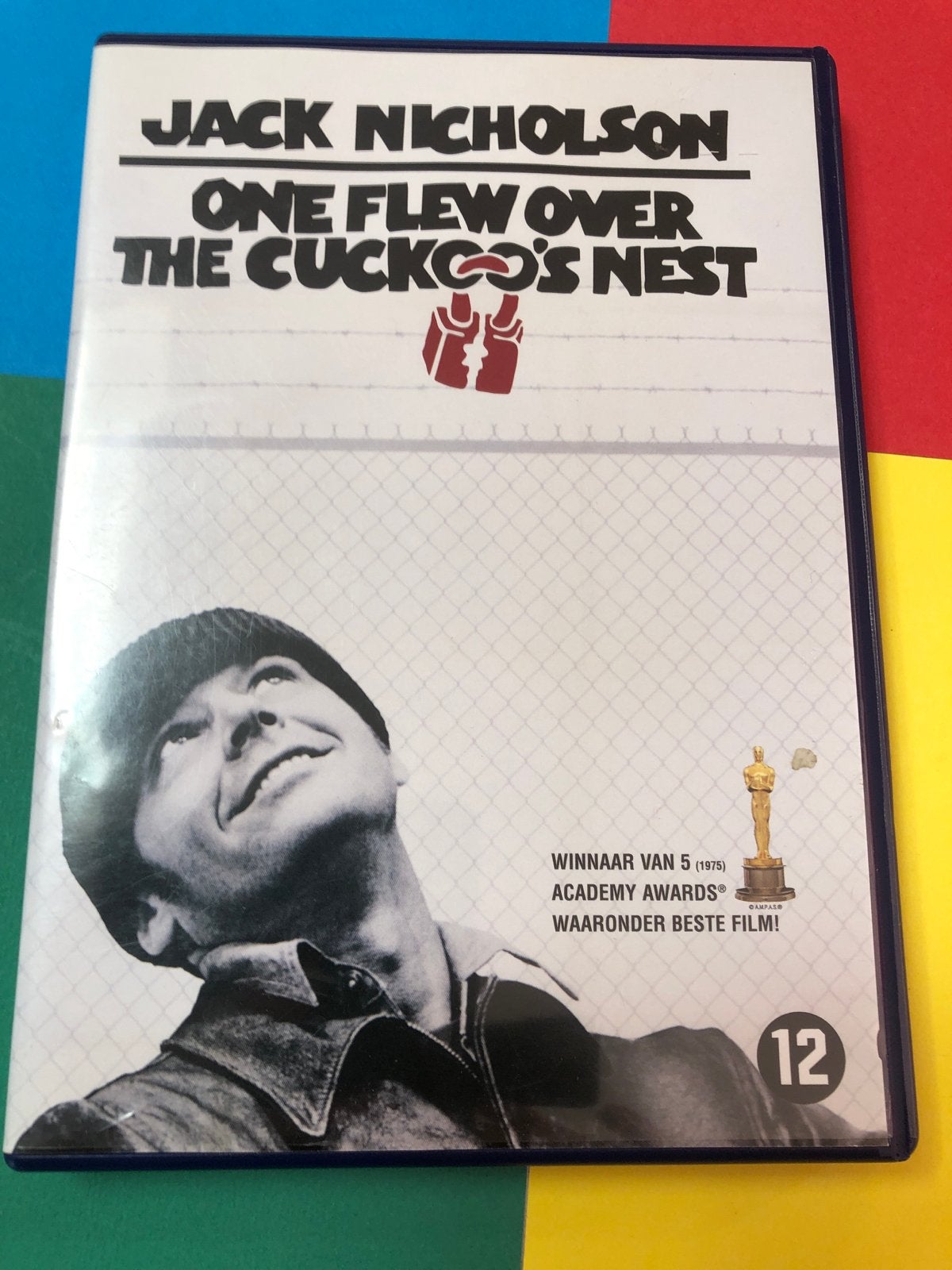 One Flew Over the Cuckoo's Nest - Jack Nicholson DVD, Nederlands, Overige genres, Ophalen of Verzenden, Vanaf 12 jaar
