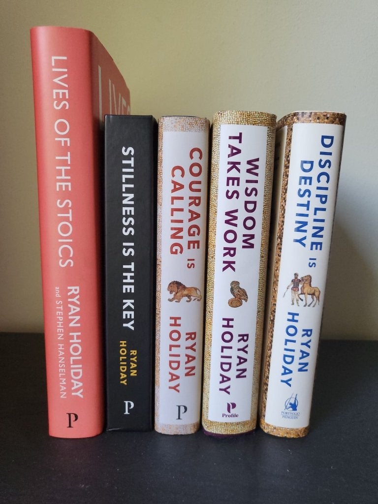 Ryan Holiday 5 boeken, Ophalen of Verzenden, Zo goed als nieuw