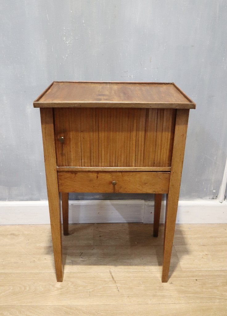 Antiek Hollands nachtkastje, Huis en Inrichting, Ophalen, Gebruikt, 45 tot 65 cm, 70 cm of meer