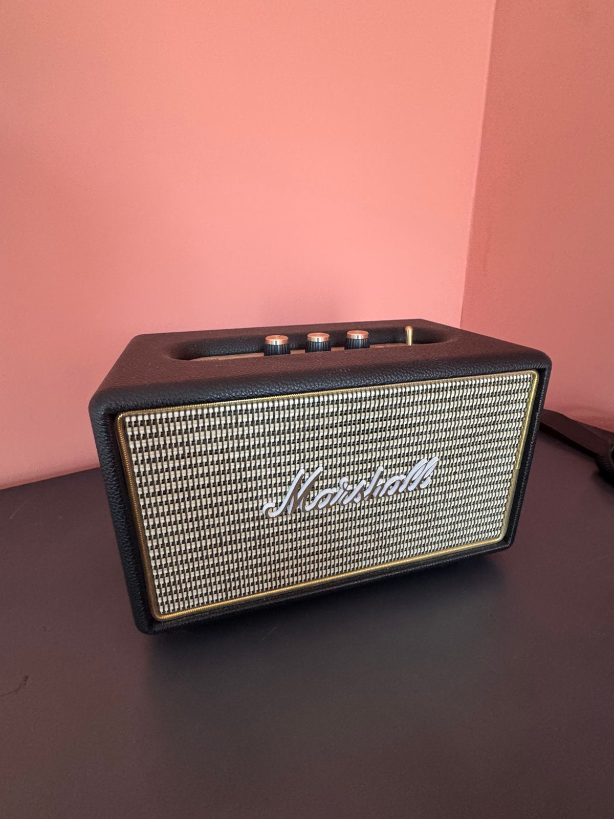 Marshall Kilburn Bluetooth speaker compleet + accessoires, Overige typen, Zo goed als nieuw, Minder dan 60 watt, Ophalen