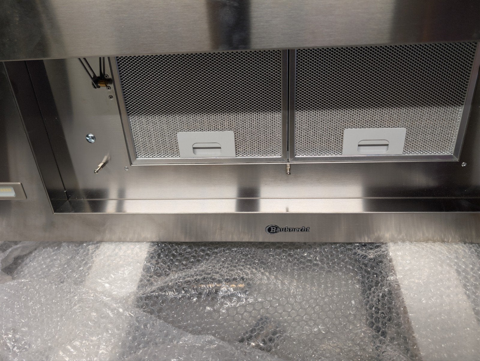 Bauknecht RVS Inbouw Afzuigkap 100cm met Afstandsbediening, Ophalen, Nieuw, Recirculatie