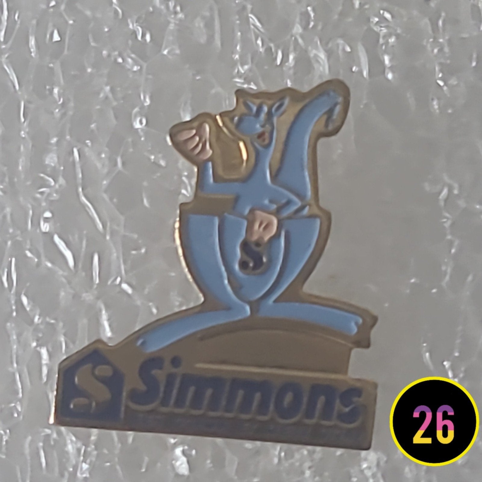 Vintage Simmons Kangoeroe Pin - Uniek Verzamelobject, Verzenden