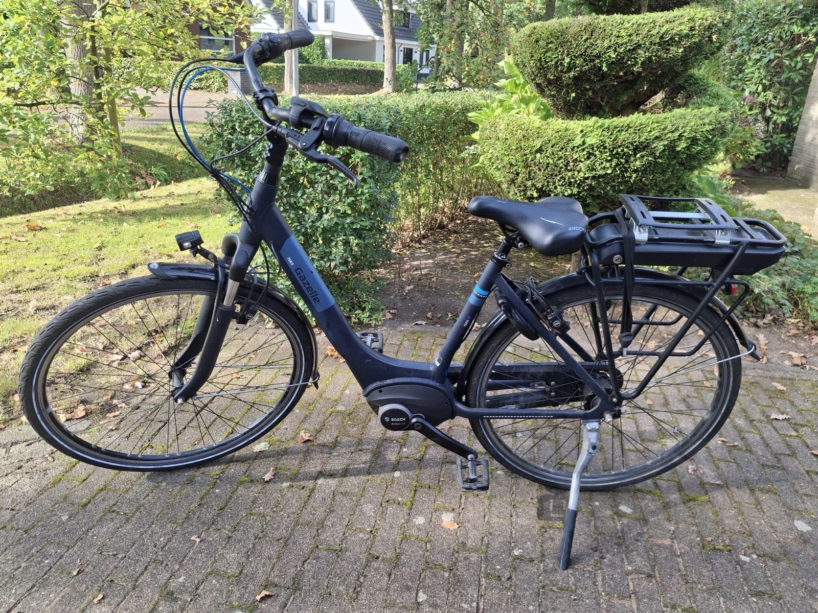 Elektrische Gazelle Paris C7 - Framemaat 46 - 300Wh, Ophalen, Gebruikt, Minder dan 47 cm, Gazelle