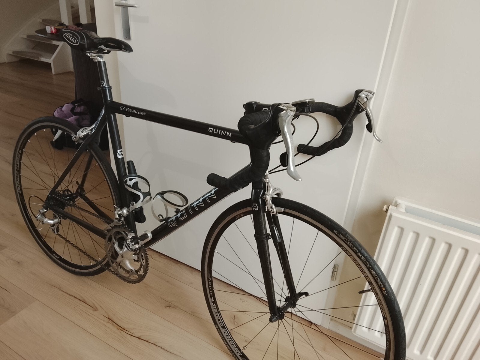 Quinn Racefiets met Carbon Onderdelen - Maat 60, Overige merken, Gebruikt, Carbon, Ophalen of Verzenden