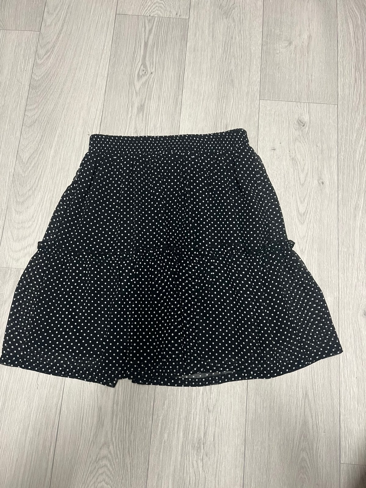 Rok maat S met stippen, Maat 38/40 (M), Zwart, Ophalen of Verzenden, Zo goed als nieuw