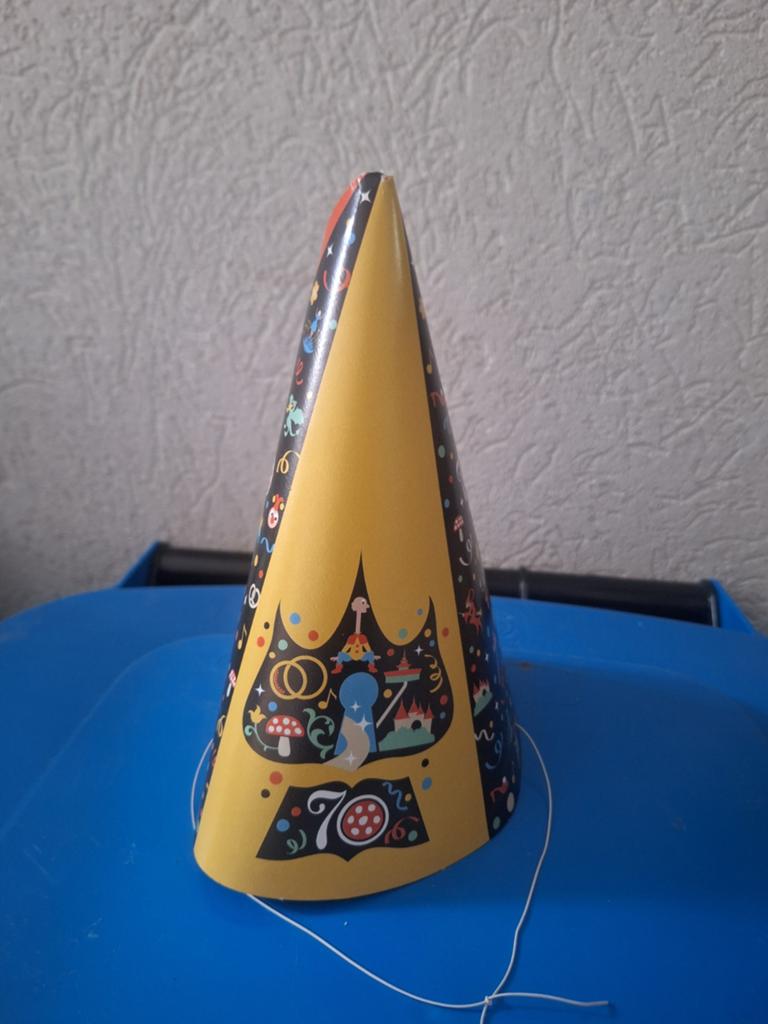 Efteling 70 jaar feesthoedje, Verzamelen, Efteling, Ophalen of Verzenden