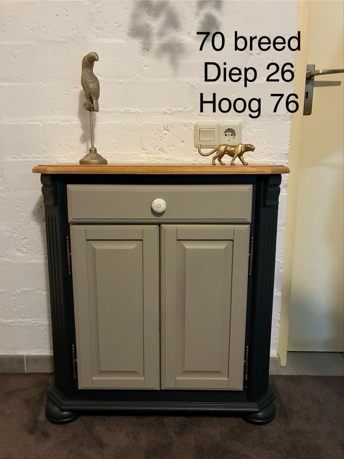 Gerestyled kastje - Uniek en stijlvol dressoir, Huis en Inrichting, Kasten | Overige, Ophalen, Zo goed als nieuw
