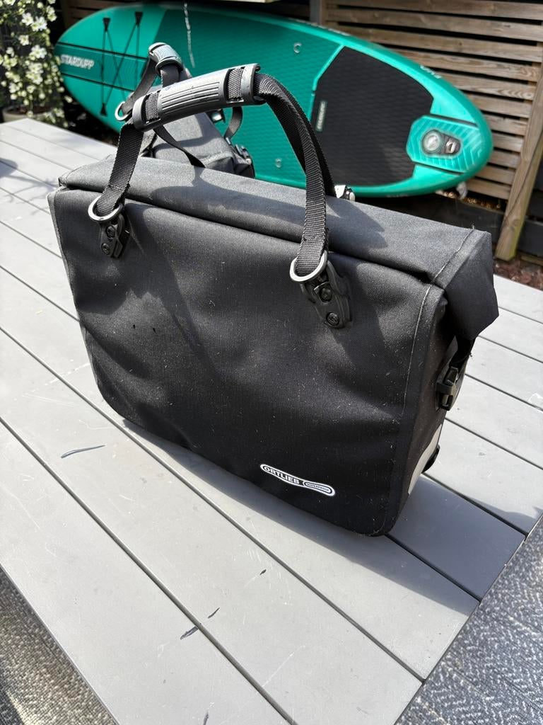 Ortlieb fietstas per stuk office bag, Ophalen, 30 cm of meer, Zwart, Minder dan 35 cm
