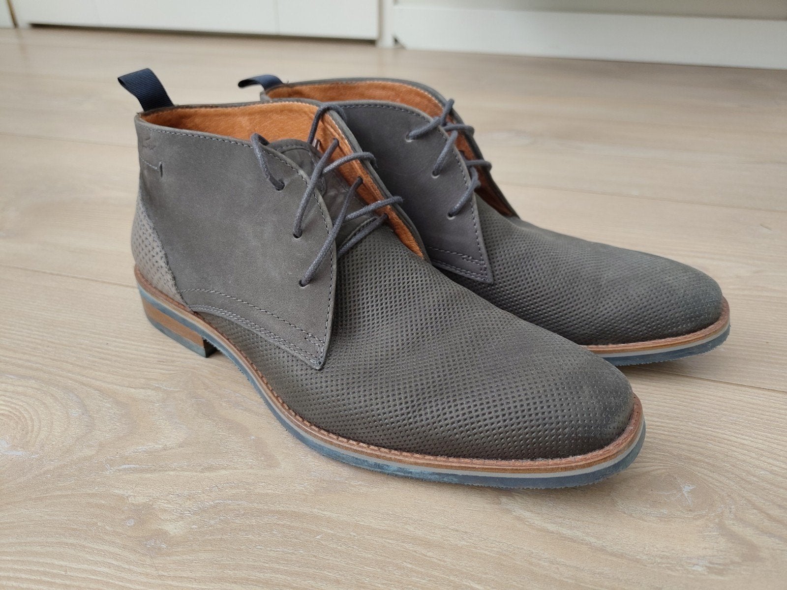 Van Lier nette veterschoenen maat 40, Zwart, Van Lier, Ophalen of Verzenden, Gedragen