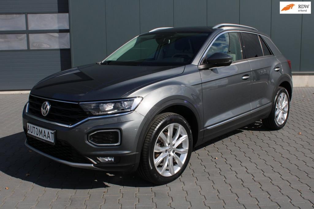 Volkswagen T-ROC 1.5 ACT TSI SPORT AUTOMAAT APP CONNECT WINT, 4 cilinders, 150 pk, Leder en Stof, Origineel Nederlands
