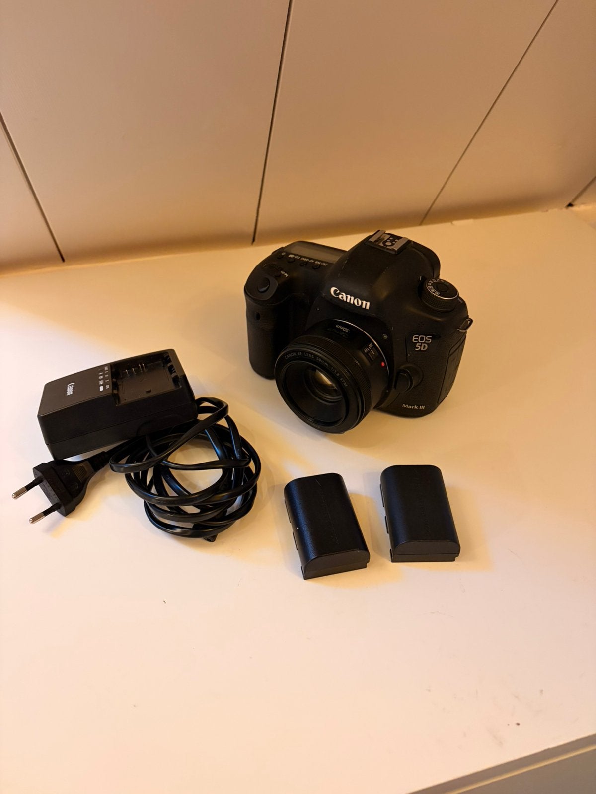 Canon 5D mark iii met lens accus en kaarten, Full HD, Gebruikt, Canon, Geheugenkaart