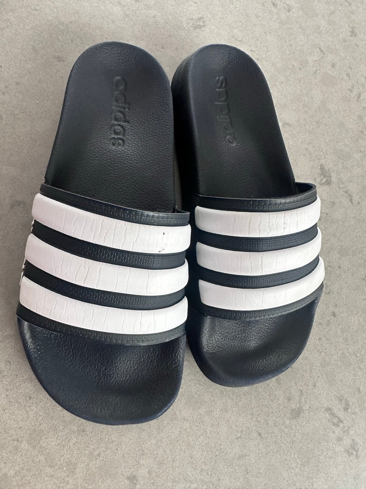 Adidas Adilette slippers - Blauw/Wit, Ophalen of Verzenden