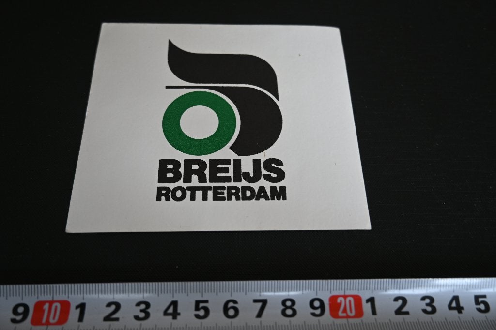 sticker Rotterdam BREIJS  logo, Ophalen, Zo goed als nieuw
